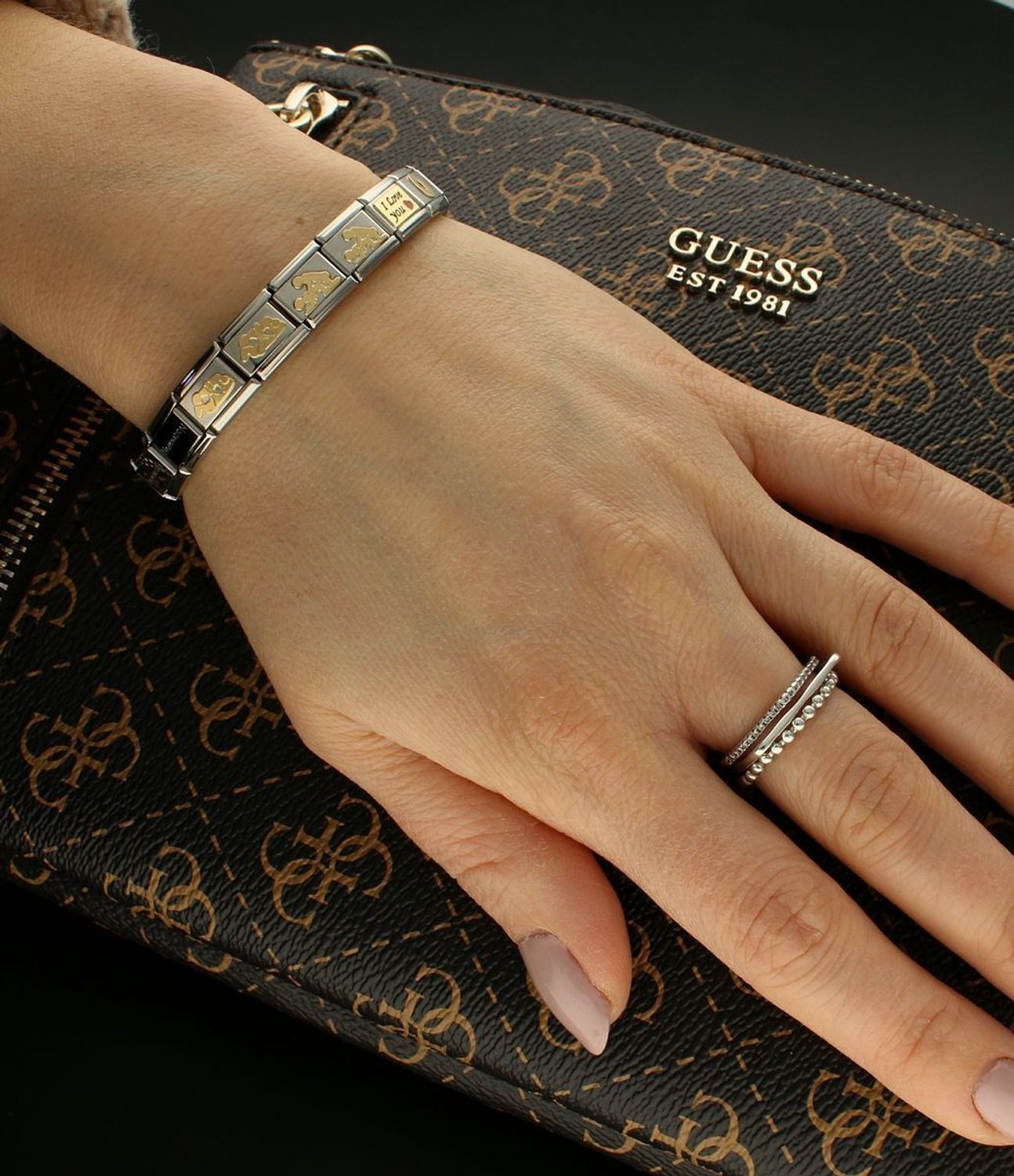 Nomination Link 18K zawieszka złoto 'Seks 2' 030110 35. Zawieszki Nomination ✓ Wyjątkowy prezent ✓ Nomination ✓ Bransoletka Nomination ✓ Bransoletka ze stali ✓ Gwarancja najniższej ceny ✓ Zapraszamy!.jpg